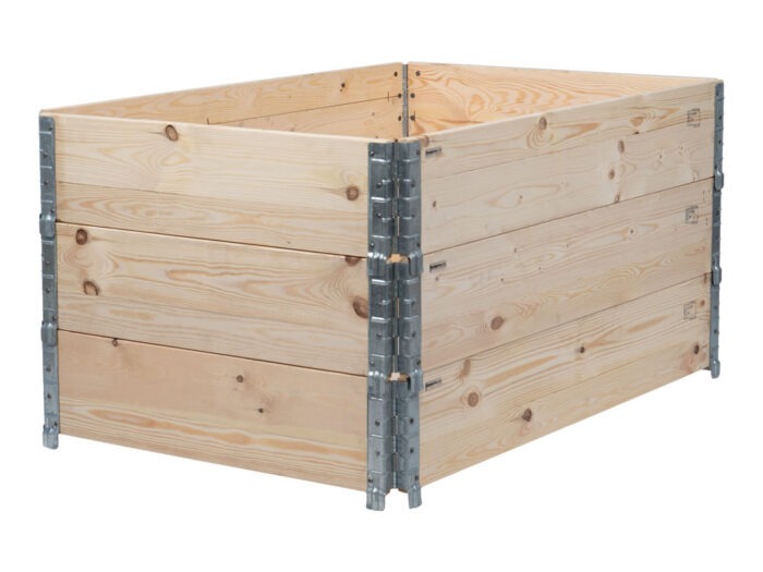 Hochbeet Rahmen faltbar - 80x120x20 (3er Set)