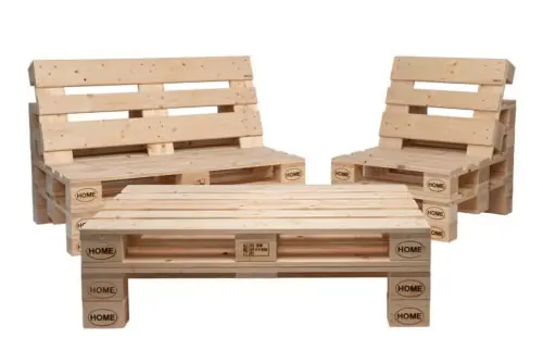 Palettenlounge PALma aus neuen Paletten