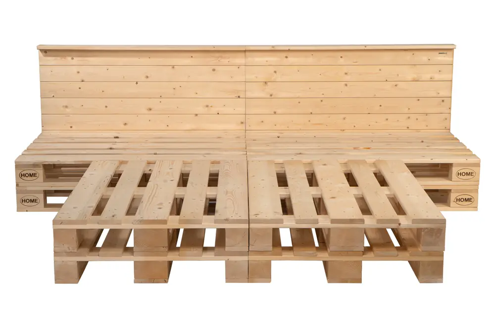 Palettenbett PALoma aus neuen Paletten