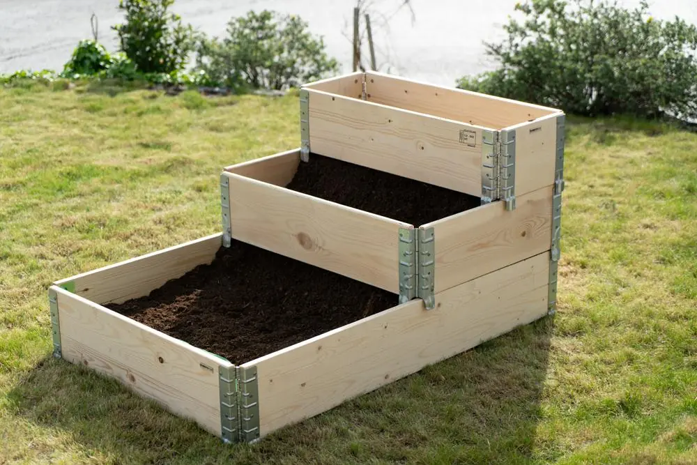 Hochbeet Rahmen faltbar - 30x80x20