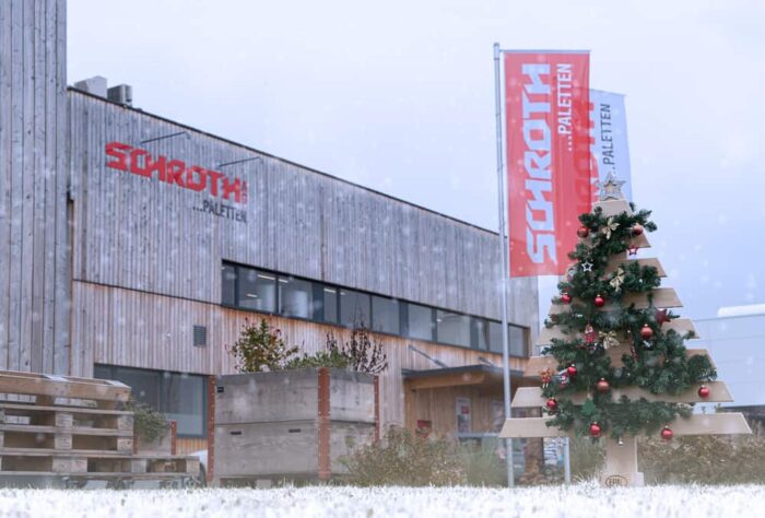 Weihnachtsbaum PALXmas aus Paletten