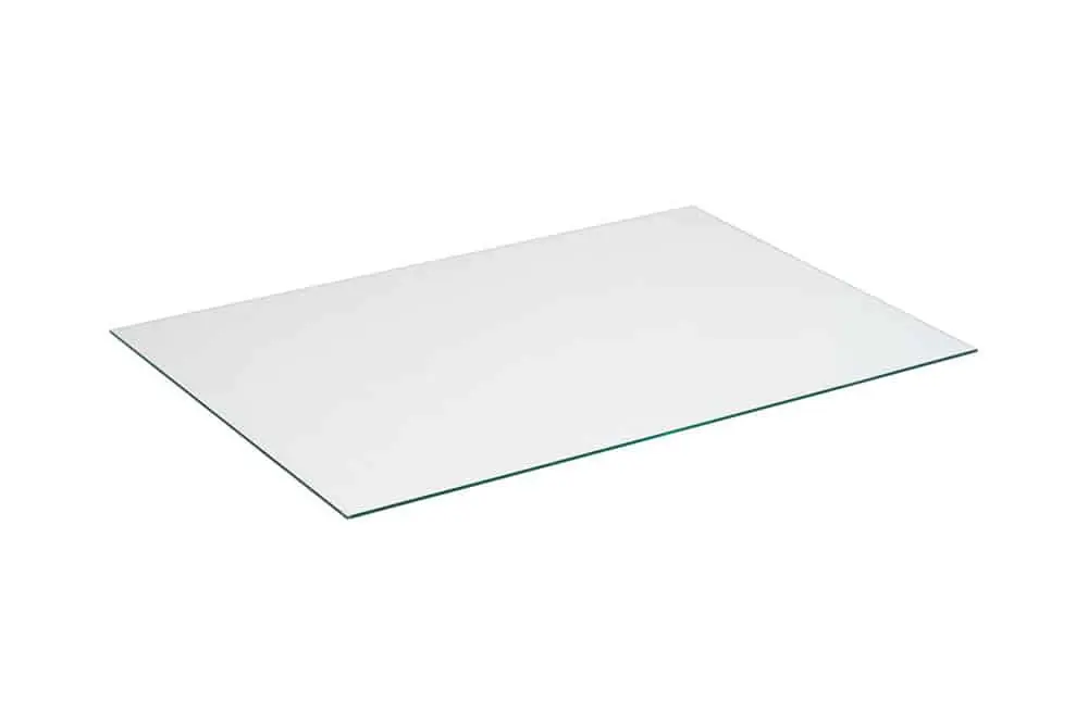 Glasplatte 125x80 - klar, antiscratch