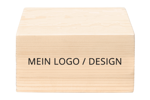 Palettenklotz mit eigenem Logo