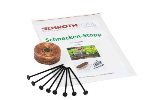 Schnecken Stopp für Hochbeet