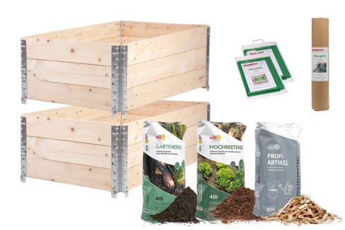 Hochbeet Set inkl. Erde für den Garten