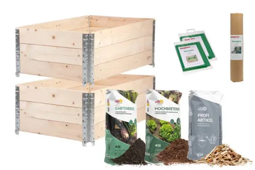 Hochbeet Set inkl. Erde für den Garten